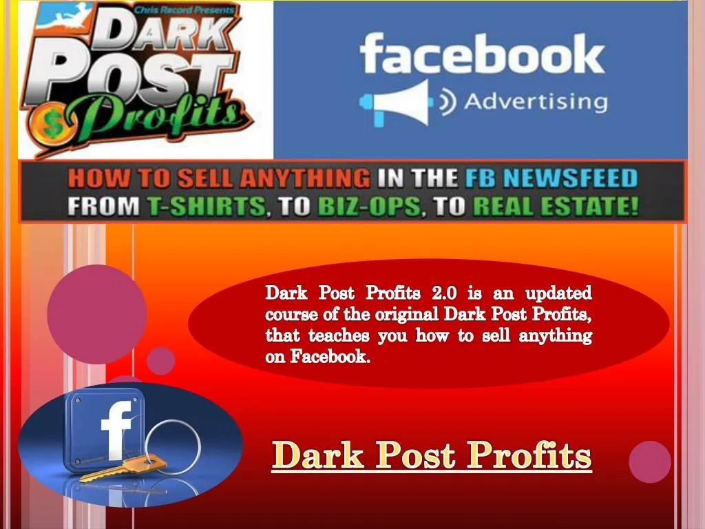 dark post profits