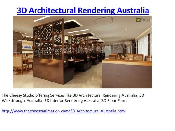 3D Walkthrough Australia - Architectural Rendering Australia
