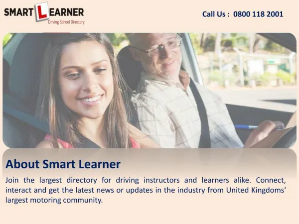 Driving Instructor In London | Smart Learner
