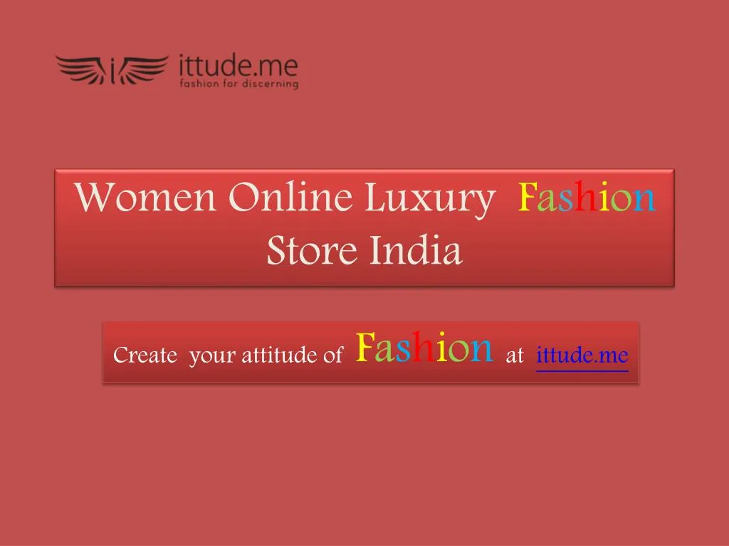 women online luxury f a s h i o n store india