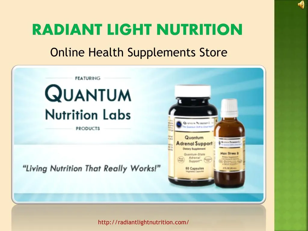 radiant light nutrition