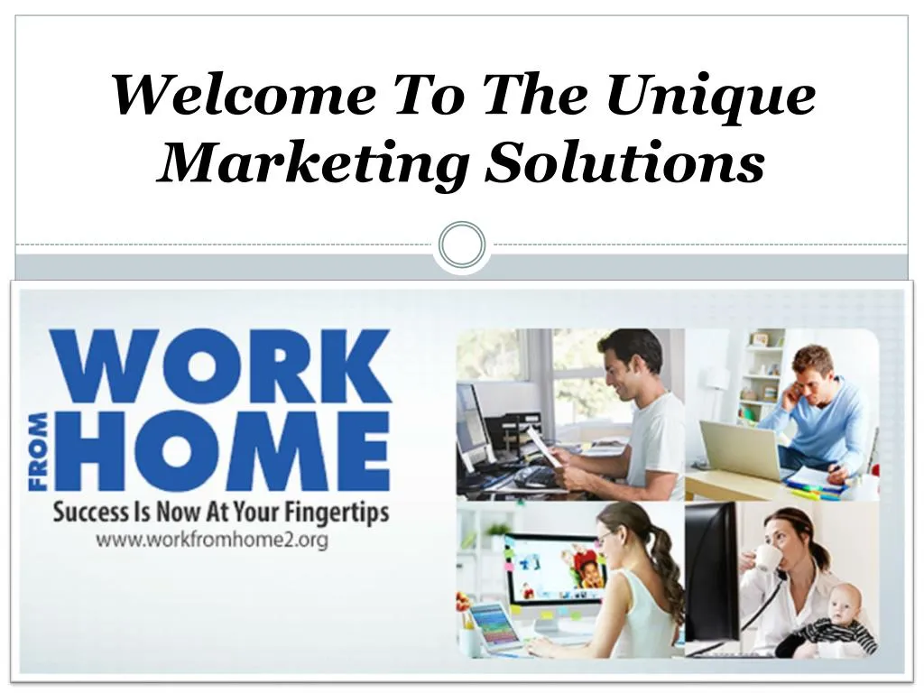 welcome to the unique marketing solutions
