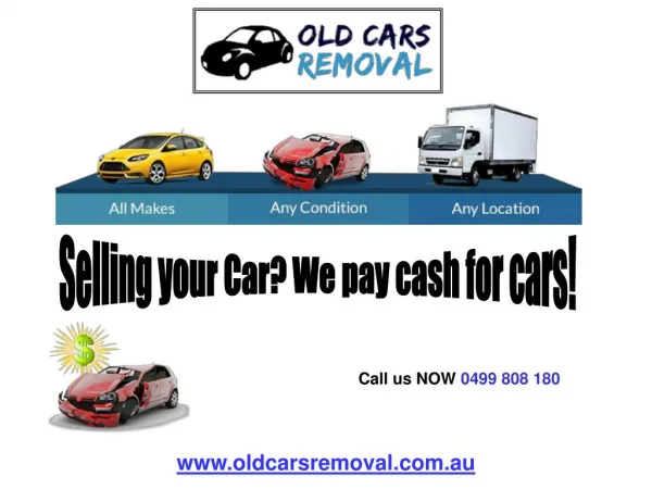Car Removal Services in Melbourne