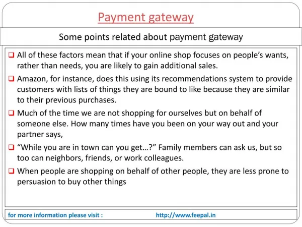 There Is Lots Of steps related payment gateway