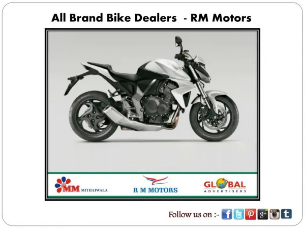 All Brand Bike Dealers - RM Motors