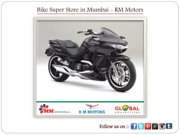 Bike Super Store in Mumbai - RM Motors