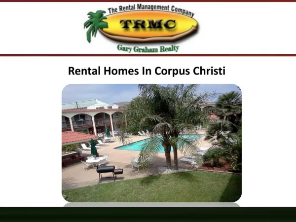 Rental Homes In Corpus Christi