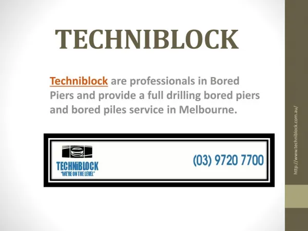 Techniblock Pvt Ltd.