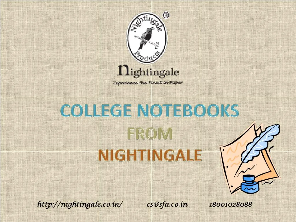 college notebooks from nightingale