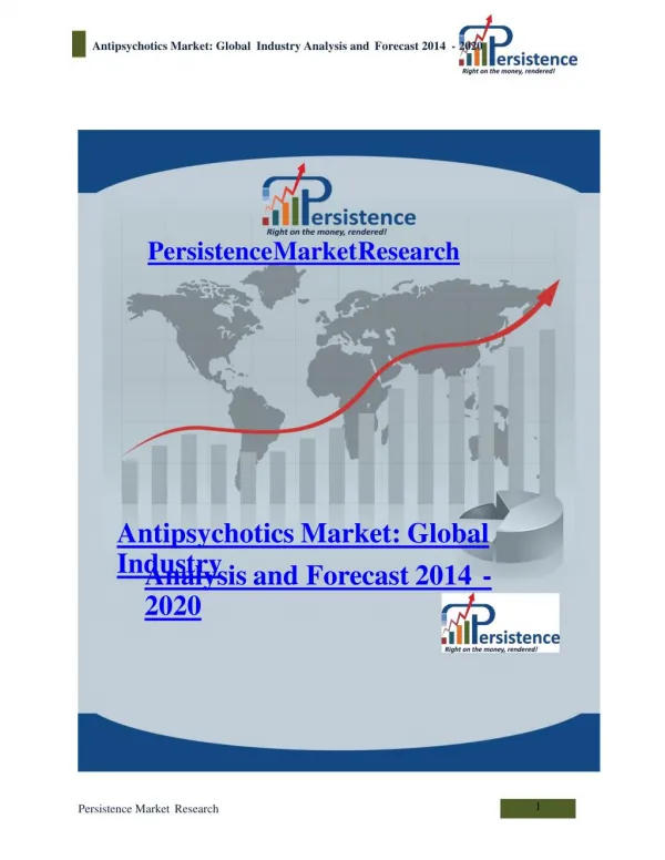 Antipsychotics Market: Global Industry Analysis and Forecast