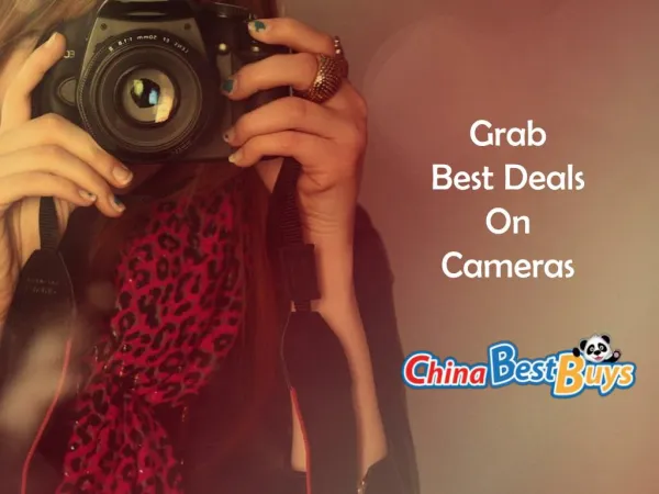 Buy Cameras Online and Grab Best Deals