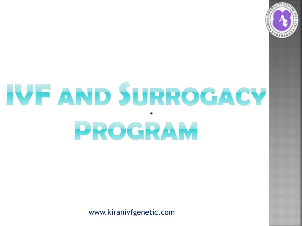 ivf and s urrogacy p rogram