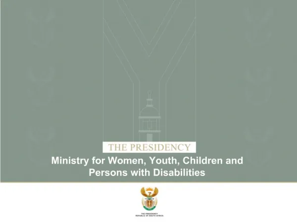 Ministry for Women, Youth, Children and Persons with Disabilities