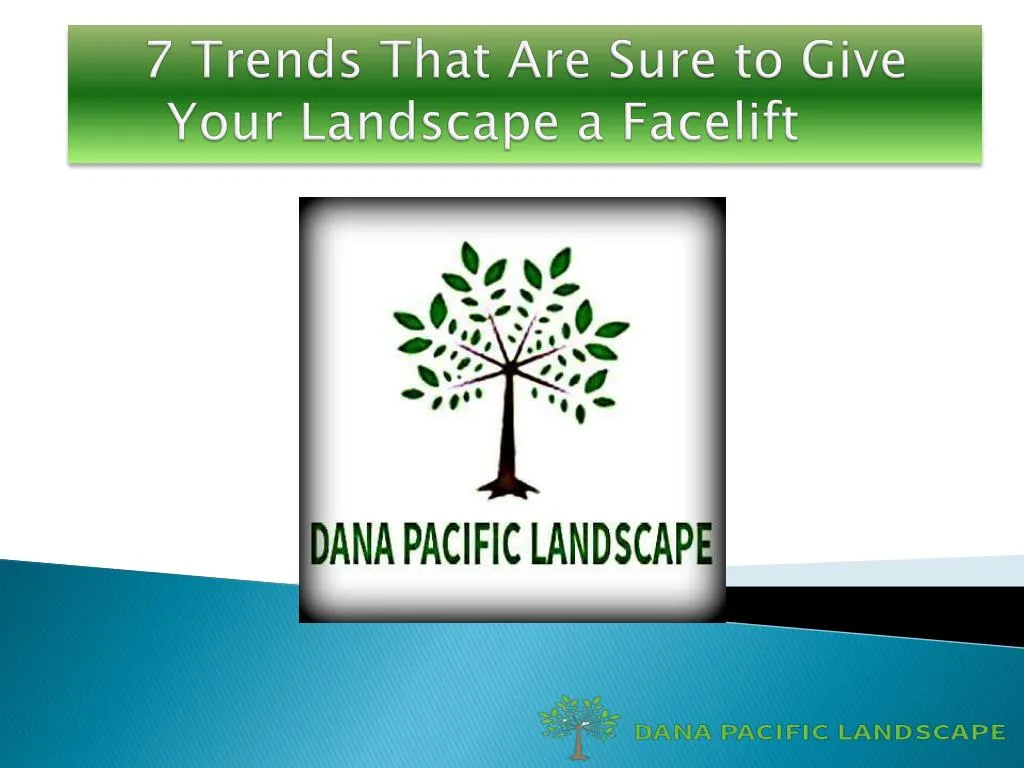 7 trends that are sure to give your landscape a facelift