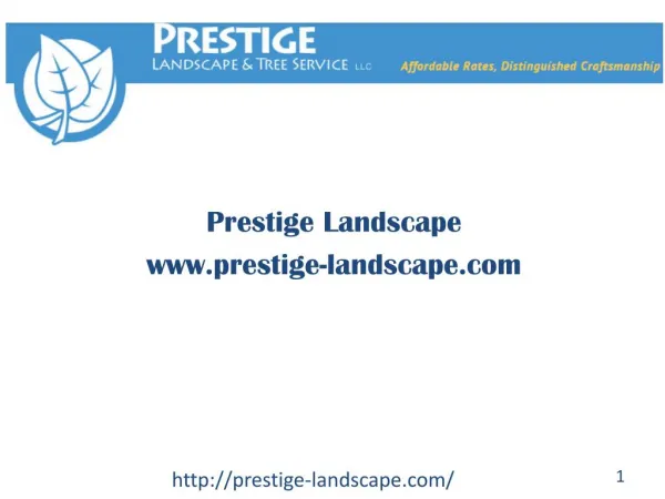 Prestige Landscape - www.prestige-landscape.com