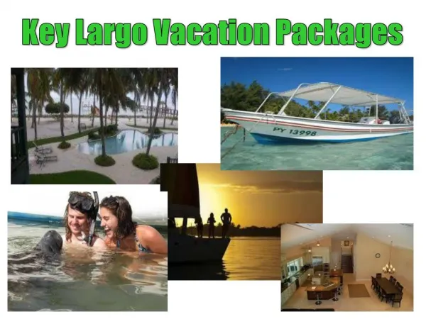 Key Largo Vacation Packages