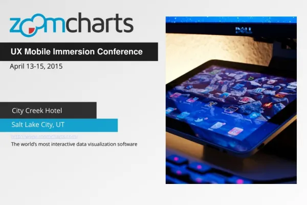 ZoomCharts for UX Mobile Immersion Conference in Salt Lake