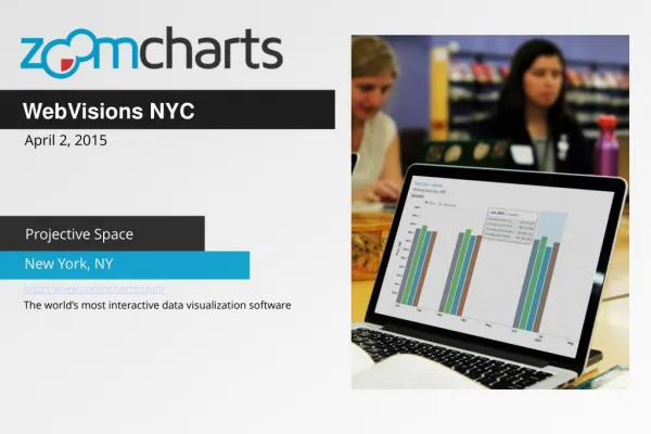 ZoomCharts for WebVisions NYC in New York NY