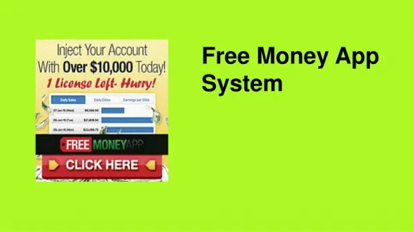 Free Money App