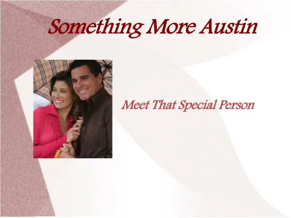 Something More Austin - Bringing People Together