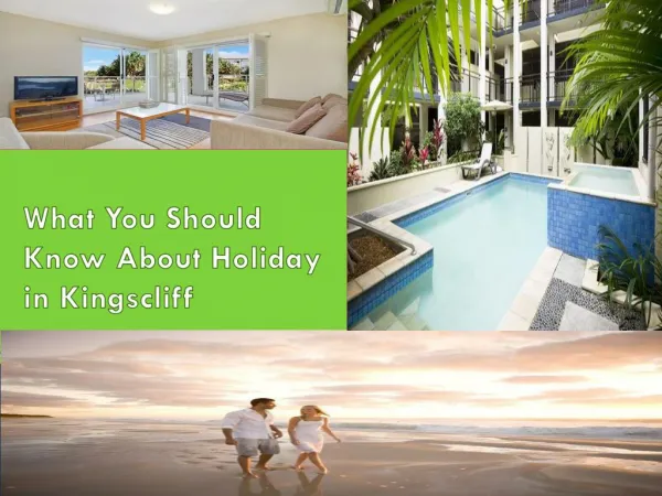 What You Should Know About Holiday in Kingscliff