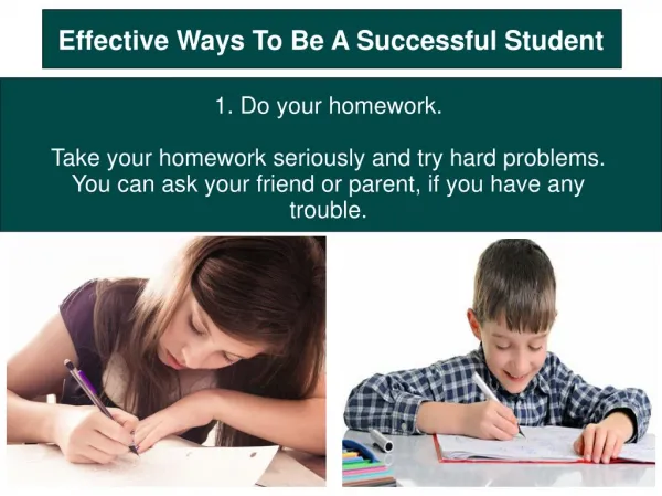 Effective Ways To Be A Successful Student