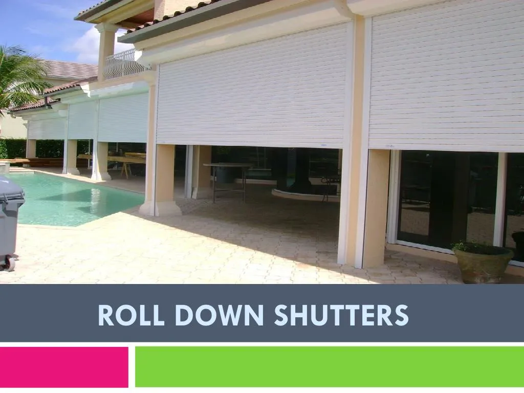 roll down shutters