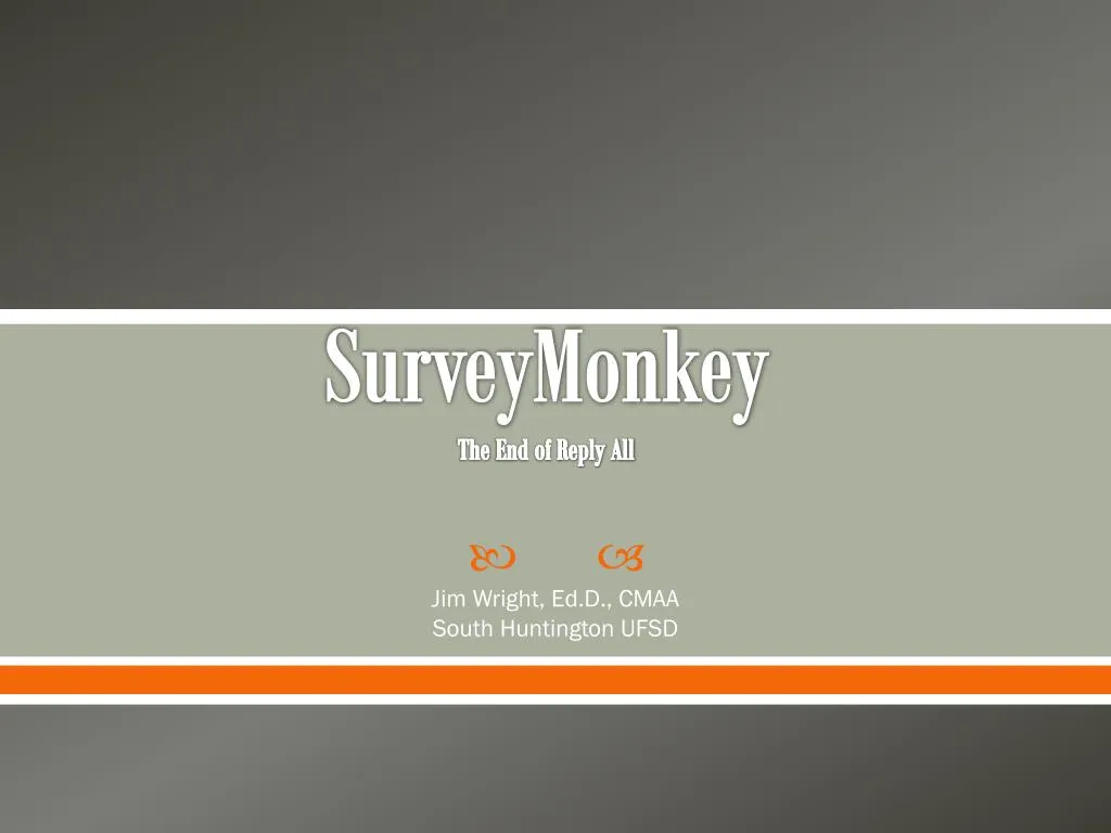 surveymonkey the end of reply all