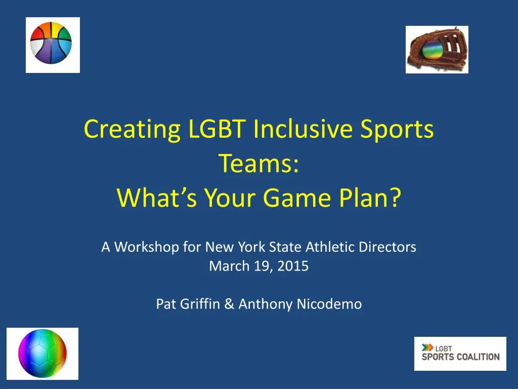 creating lgbt inclusive sports teams what s your game plan