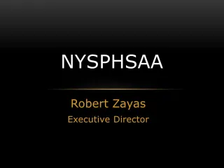 NYSPHSAA Report (2015) - slide 1