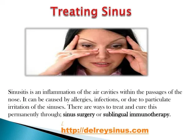 Treating Sinus