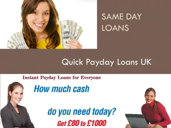 Quick Loans | http://www.fastloanvirtuoz.co.uk