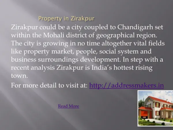 Property in Zirakpur
