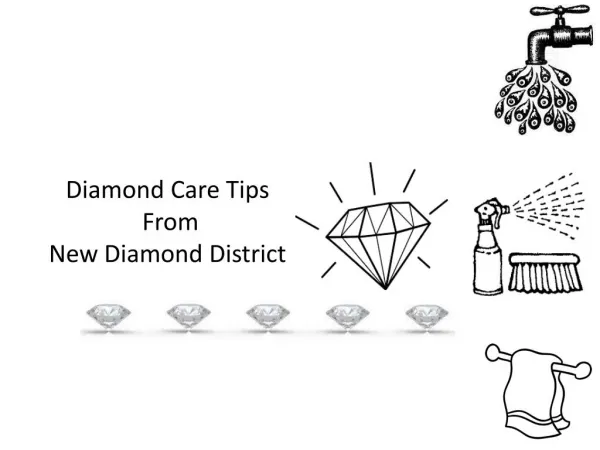 Diamond Care Tips from New Diamond District