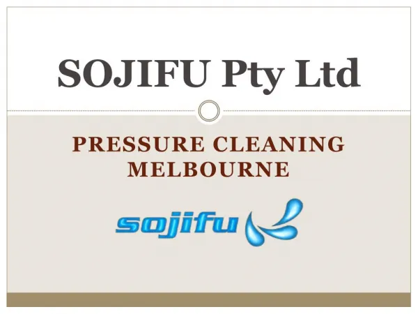Sojifu Pty Ltd