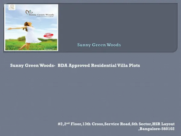 Comfort Convenience & Lifestyle @ Sunny Green Woods