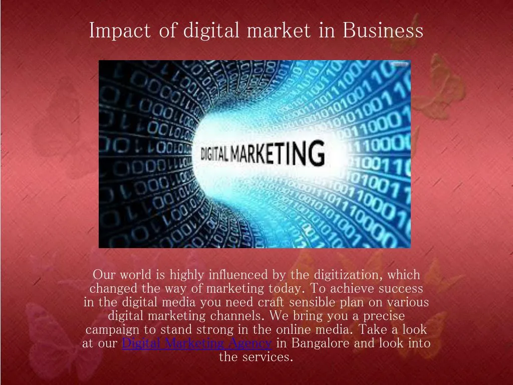 i mpact of digital market in business