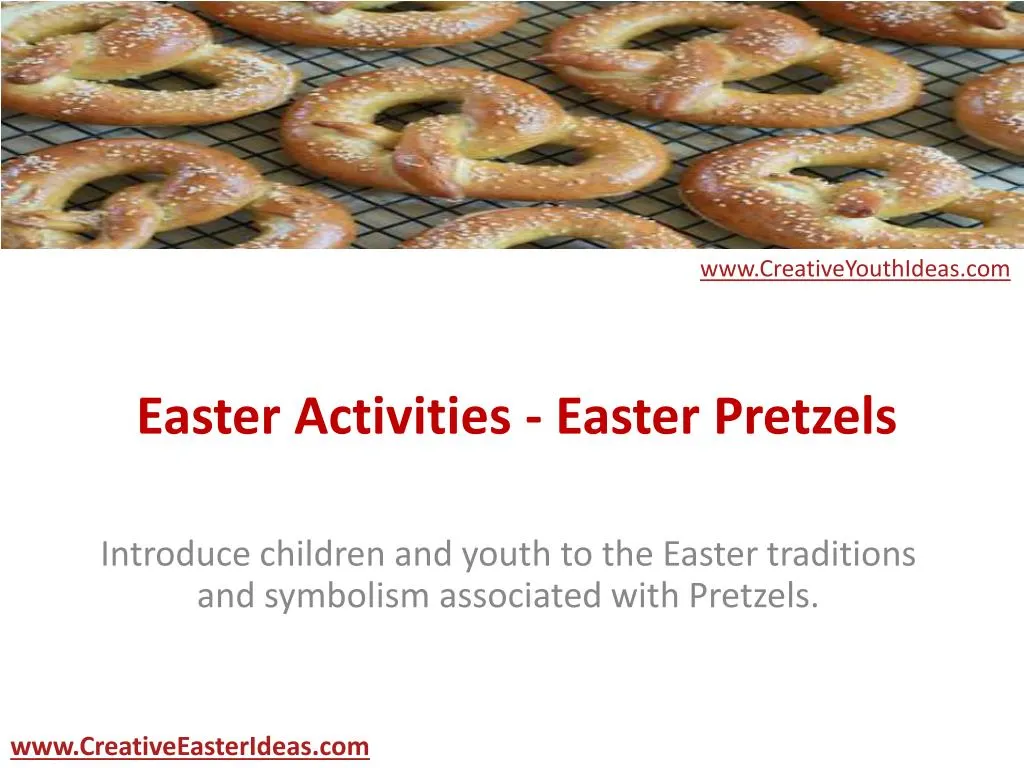 easter activities easter pretzels