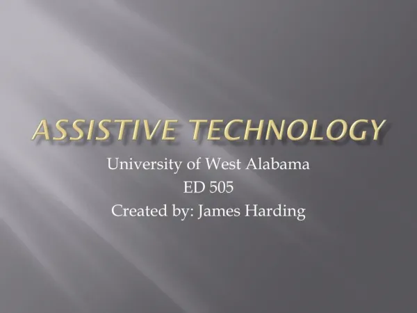 Assistive Technology