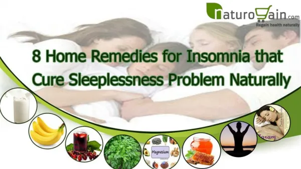 Home Remedies for Insomnia that Cure Sleeplessness Problem N