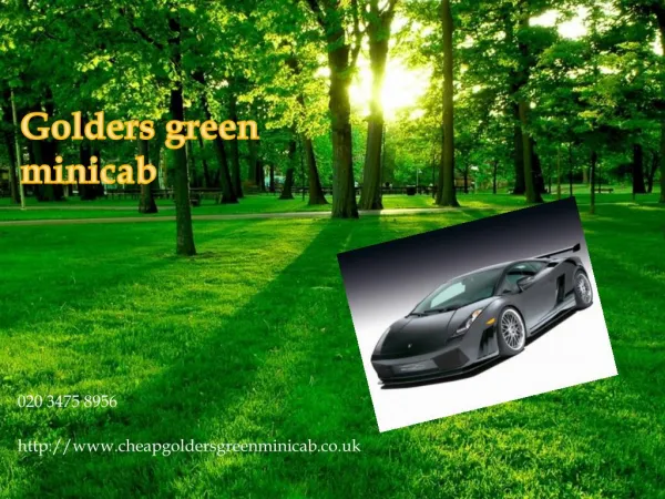golders green minicab | temple fortune minicab