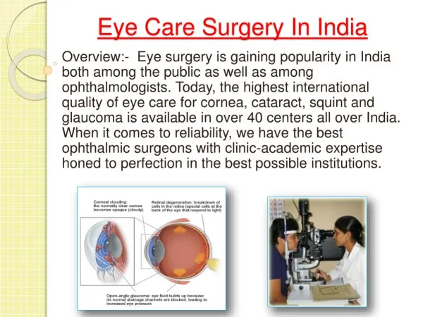 Price Eye Surgery Delhi India