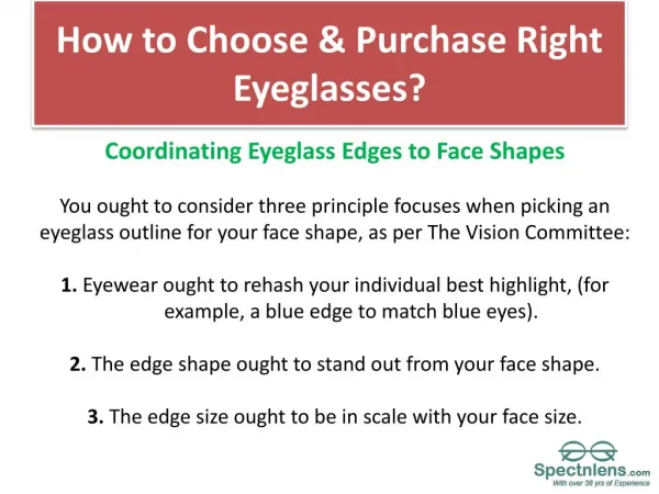 How to choose best eyeglasses to buy
