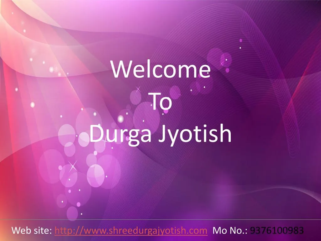 welcome to durga j yotish