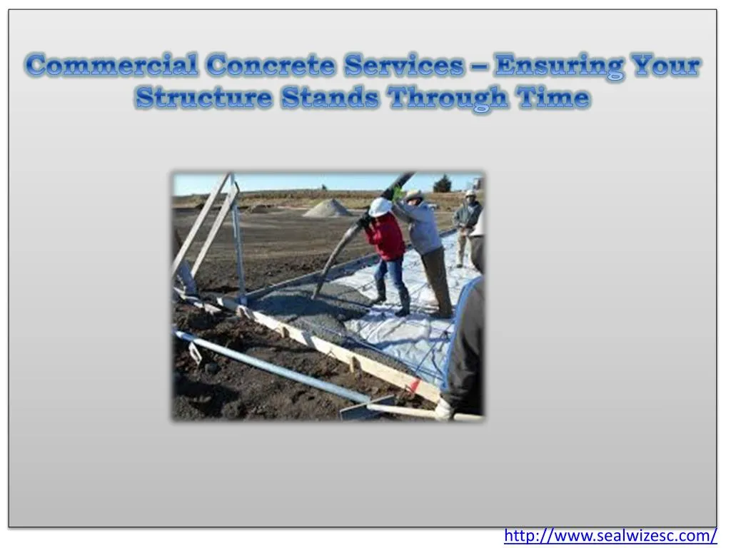commercial concrete services ensuring your structure stands through time