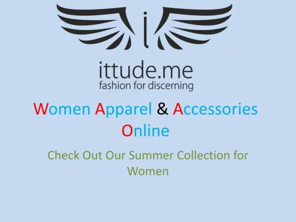Women Fashion Online Shopping