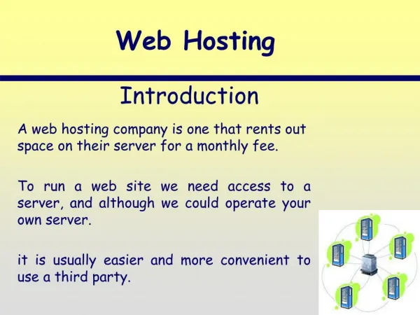 how to choose web hosting service