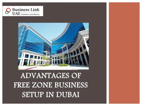 Advantages of Free Zone Business Setup in Dubai