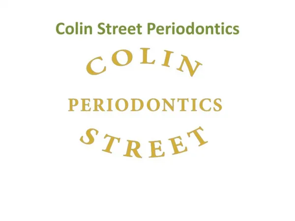 Periodontist West Perth