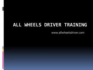 Easiest way to learn to drive - slide 1